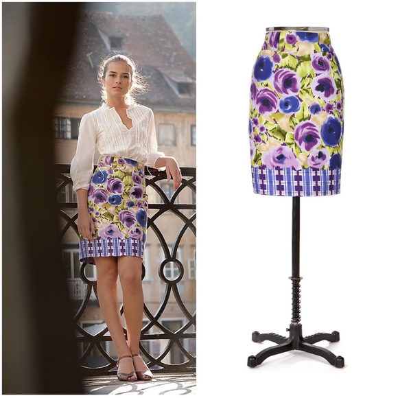 Anthropologie Dresses & Skirts - Yoana Baraschi Happenstance Pencil Skirt